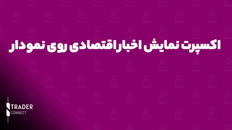 اکسپرت متاتریدر نمایش اخبار اقتصادی روی نمودار